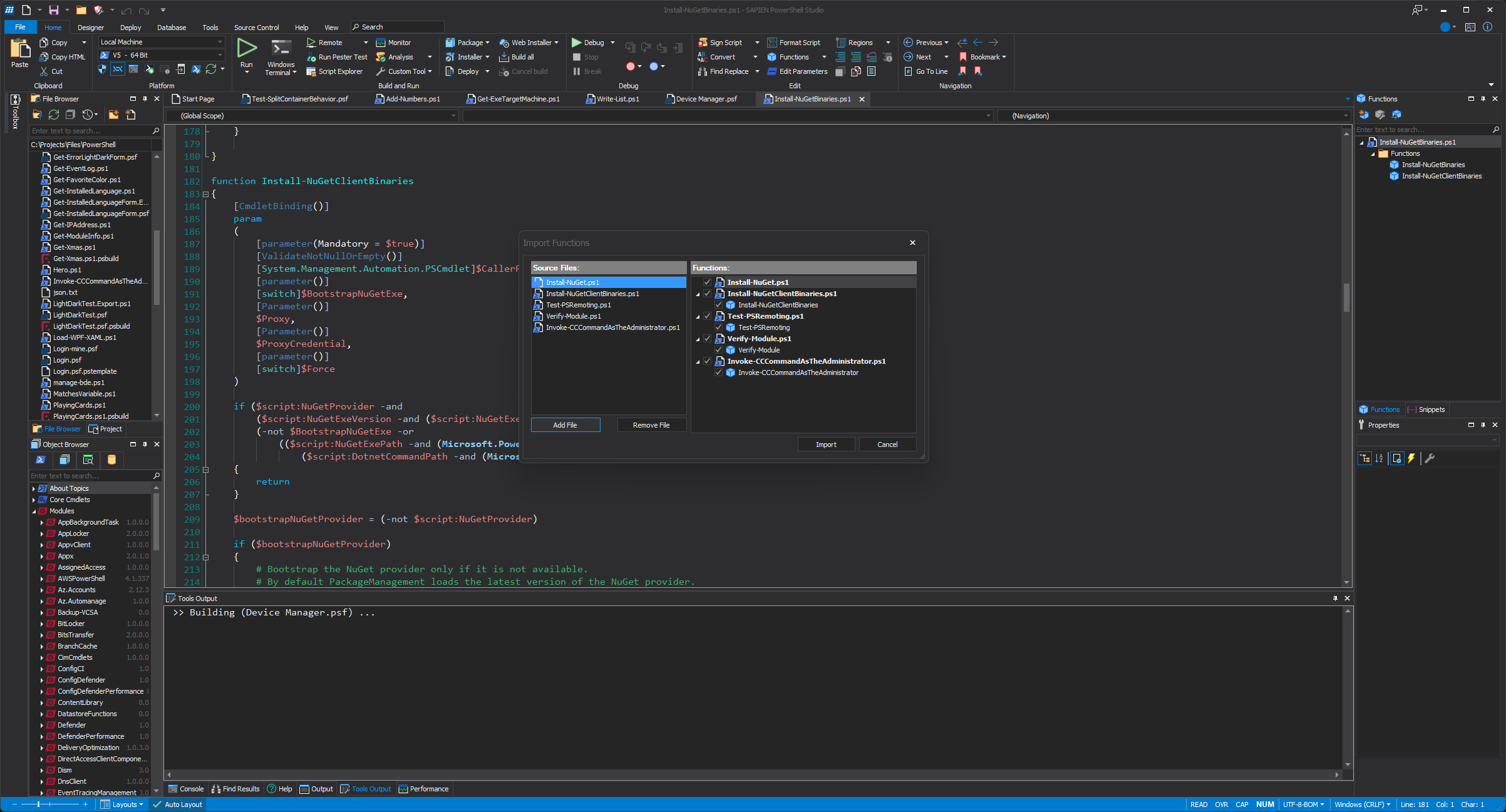 PowerShell Studio | The Most Powerful PowerShell GUI Designer and ...